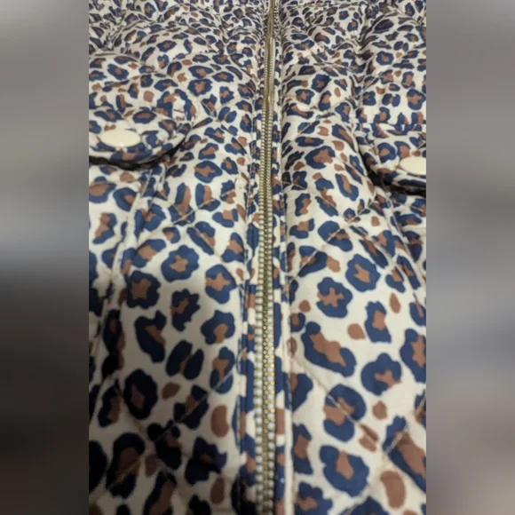 NWOT Crown Ivy Women's  vest/leopard/small(4) - Picture 9 of 13